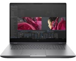 HP ZBook Fury G1i 18 Wolf Pro Security Edition - Data Science Intel Core Ultra 7 255HX Mobiel werkstation 45,7 cm (18") WQXGA 64 GB DDR5-SDRAM 2 TB SSD NVIDIA RTX PRO 4000 Blackwell Wi-Fi 7 (802.11be) Windows 11 Pro AI PC, AI Workstation Zilver