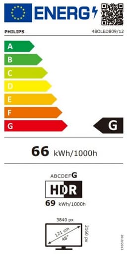 Philips 48OLED809/12 - 48 inch - 4K OLED - 2024 — thumbnail 3