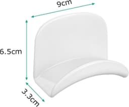 Headset Houder - 2 Stuks Koptelefoon Haak - Headset Standaard - Universele Koptelefoon Haak - Voor De Meeste Gaming Hoofdtelefoon Controller - Wit+Zwart — thumbnail 5