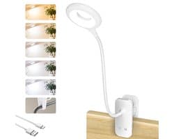 Clip-on leeslamp voor bed met 25 instellingen - Oogbescherming LED nachtlamp