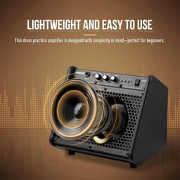 Draagbare Elektrische Drum Versterker 20W met Bluetooth en USB-interface — thumbnail 4