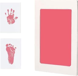 Voet- en handafdruk set - baby - kind - schoon - touch pads - handafdruk - voetafdruk - pasgeborenen - douche cadeau - baby souvenir — thumbnail 1
