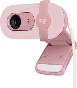 Logitech Brio 100 - Webcam - Full HD - 1080p/30fps - Rose — thumbnail 1