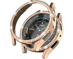 Hard Plastic Hoesje Roze Goud Geschikt voor Samsung Galaxy Watch 6 40MM