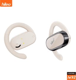 hileo hi92 - Draadloze Oordopjes met Oplaadcase – Wit - Sport - Open-Ear - Bluetooth V5.3 oordopjes – Draadloze oortjes – Verstelbare oorhaken - Open Wearable Stereo – Geschikt voor IOS/Android — thumbnail 3