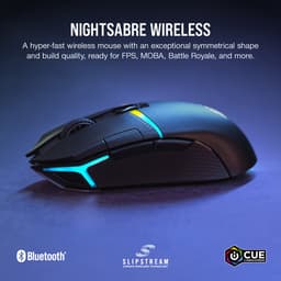 Corsair Nightsabre - Draadloze Optische Gaming Muis - RGB - Zwart — thumbnail 4
