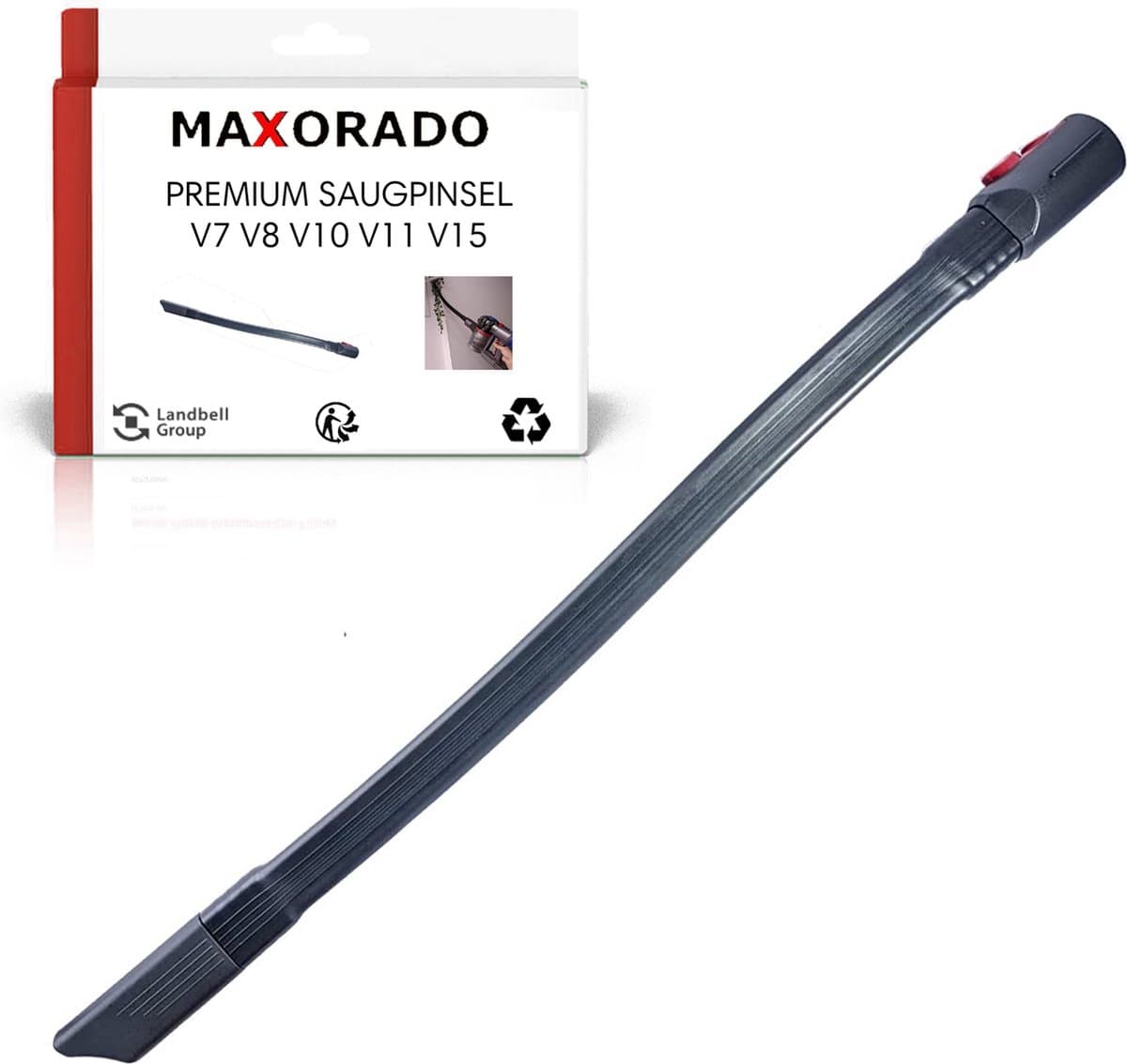 Maxorado Flexibele mondstuk lang voor uw Stofzuiger - Nozzle geschikt voor Dyson V7, V8, V10, V15 - Stofzuiger buis voor uw Borstel — afbeelding 1
