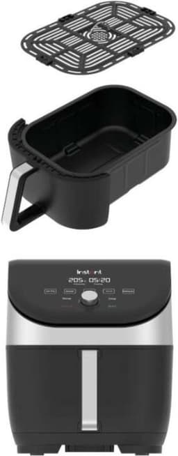Instant Pot 5-in-1 Airfryer 5.7L- 1500W- Airfryen, braden, bakken, opwarmen, grillen — thumbnail 3