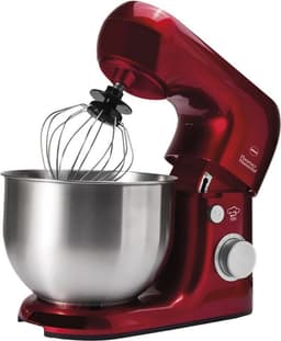 Keukenmixer - mixer met mengkom - 800W - rood — thumbnail 1