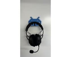 Space Invaders Hoofdtelefoonhouder - muurbevestiging - wandbevestiging - Blauw