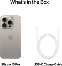 Apple iPhone 15 Pro - 128GB - Naturel Titanium — thumbnail 8