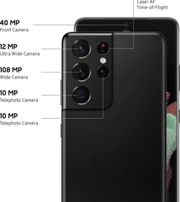 Samsung Galaxy S21 Ultra - 5G - 128GB - Phantom Black — thumbnail 8