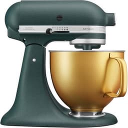 KitchenAid 5KSM156VGEPP Pebbled palm + gouden kom — thumbnail 1