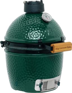 Big Green Egg Houtskoolbarbecue Mini - Grilloppervlak 25 Ø cm - Komado - Groen — thumbnail 2
