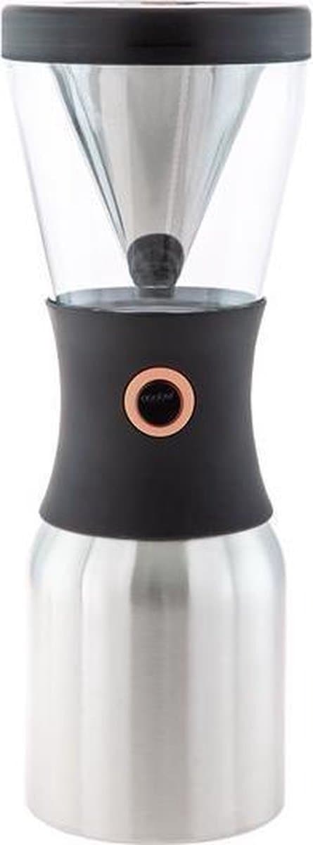 Asobu - Cold Brew draagbare koffiezet Silver/Black — afbeelding 1