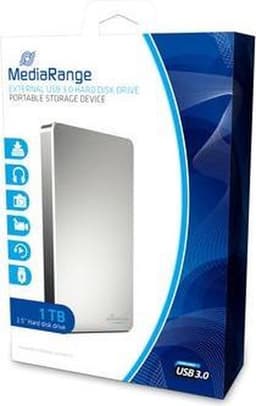 MediaRange Externe USB 3.0 harde schijf 1TB — thumbnail 1