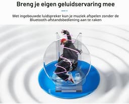 3D Hologram Fan, 3D Hologram Projector met WiFi & App, 1080x1600 Resolutie HD 170 ° LED Holographic Advertising Display met Externe, voor Bedrijfswinkels — thumbnail 4