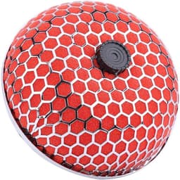 Auto luchtfilter, universele auto 76mm paddenstoel sportluchtfilter hoge doorstroming dubbellaags sportluchtfilter (rood) Luchtfilters — thumbnail 4
