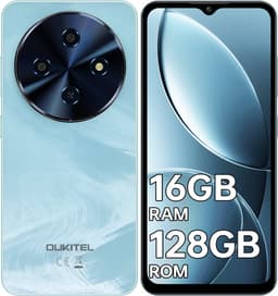 OUKITEL C5 Smartphone-16GB RAM-128GB ROM-6.52 inch HD-5000mAh-Android14-4G — thumbnail 1