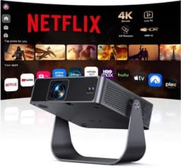 Mini Beamer 1920 X 1080 Full HD - LCD Projector - 1000 ANSI Lumen - Compact Draagbaar - Thuisbioscoop Beamer — thumbnail 1