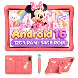 ExcitPower K10 - Tablet - 12GB RAM - 64GB ROM - 10.1 Inch - 5000mAh - Roze — thumbnail 1