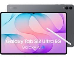 Samsung Galaxy Tab S12 Ultra 5G - 512GB - Gray + 1 jaar extra garantie