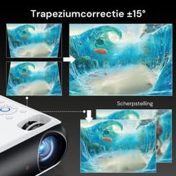 VLSelect® Mini Beamer - Projector - Thuisbioscoop — thumbnail 5