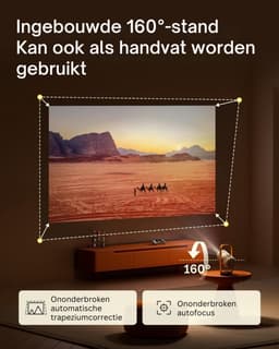 VLSelect® Mini Beamer - Projector - Thuisbioscoop — thumbnail 4