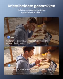 Anker soundcore AeroClip 2 Open-Ear Clip-On Oordopjes voor Heldere Calls Anker Thus™ AI Chip, Guinness World Record, open-ear comfort, krachtige bas, Hi-Res, 32 u afspeeltijd, AI-vertaling,Zwart. — thumbnail 5