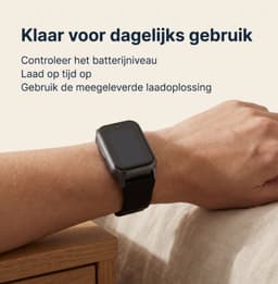 WatchToCare Halo GPS Alarmhorloge Senioren | Valdetectie | 4 Dagen Accu | Zonder Abonnement | IP67 Waterbestendig - Wit — thumbnail 3