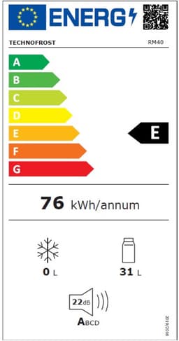 Technomax BM40 Retro Zwart thermo-elektrische koelkast - 40 liter — thumbnail 2