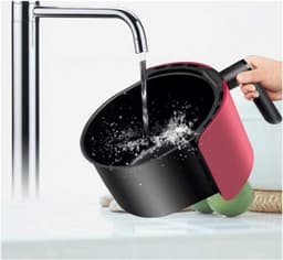 Airfryer - Heteluchtfriteuse - Koken - Snelle warmteafvoer - Niet gespecificeerd - Rood — thumbnail 3