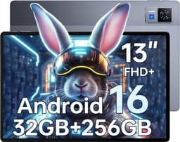 DOOGEE U13 Tablet 13" FHD+ 90Hz Android16, 32GB+256GB, Octa‑Core,11000mAh,Widevine L1,5G WiFi,Face ID,GPS,OTG — thumbnail 1