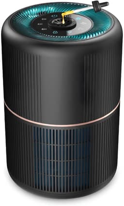 KLS® Luchtreinigers met Hepa Filter - Luchtreiniger Hepa Filter - Luchtreiniger - Zwart - 19cm x 19cm x 29cm — thumbnail 1