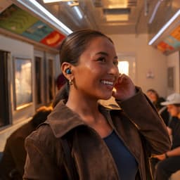 JLab JBuds Mini ANC Draadloze Oordopjes - Active Noise Cancelling Oortjes Draadloos - 25 uur Batterijduur - Apple Find My - Bluetooth Multipoint - Met Microfoon - Geschikt voor Android en Apple - Donkerblauw — thumbnail 4