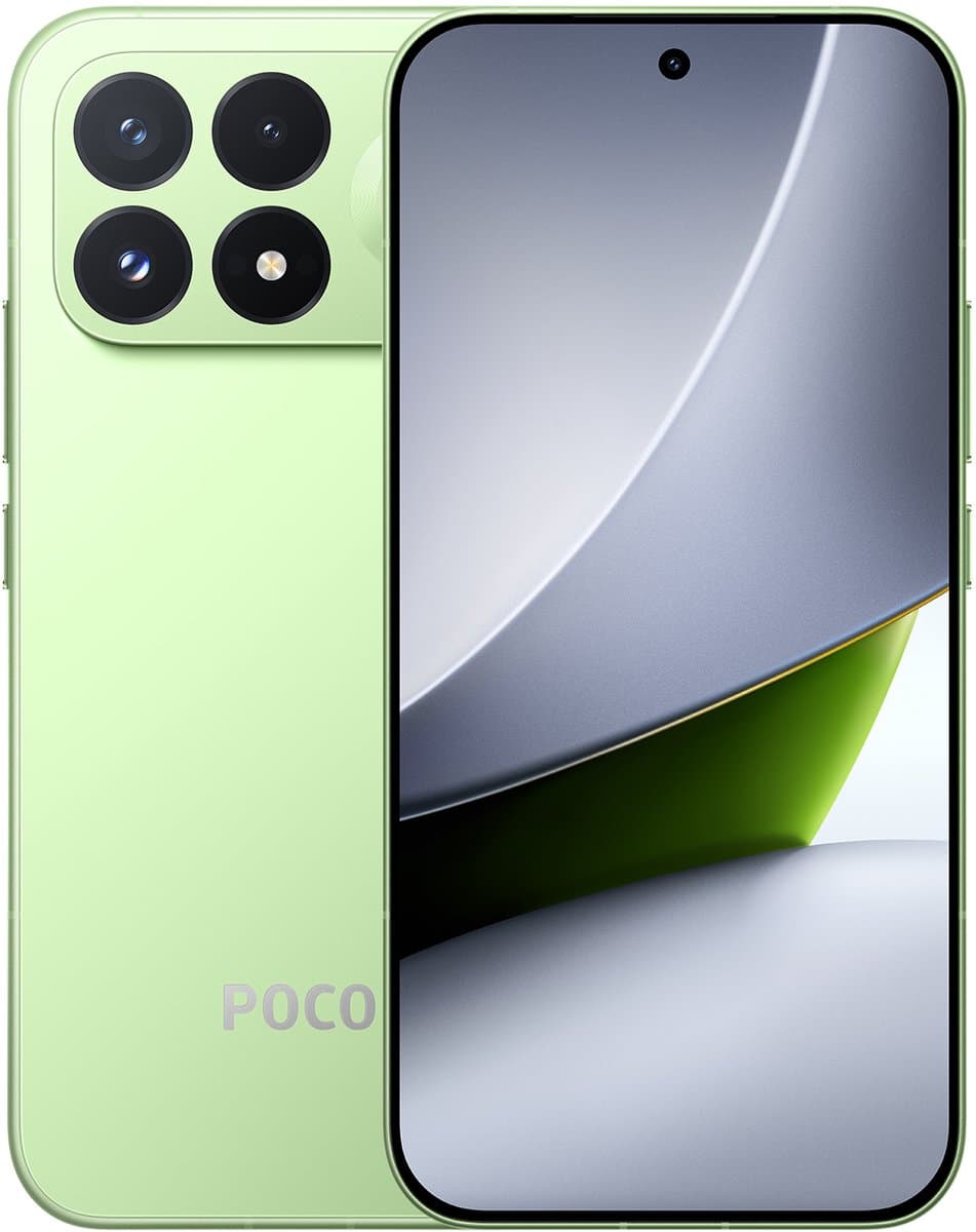 Xiaomi POCO F9 Pro - 12GB RAM - 256GB - Green - Snapdragon® 8 Elite Gen 5 Mobile Platform - 6,59-inch 185 Hz ultrahelder AMOLED display- 100 W bekabelde en 50 W draadloze HyperCharge — afbeelding 1