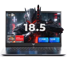 ACEMAGIC AX18Pro 18.5 inch Gaming Laptop - ΑΜD Ryzen 5 7430U Prozessor(tot 4,3 GHz) - 16GB DDR4 RAM 512GB SSD - Widows11 Pro - WIFI6 - Grijs — thumbnail 1