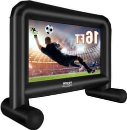 Beamer Scherm - Projector Scherm - Projector Screen - Projector Scherm voor Beamer - Projector Doek - Home Cinema Thuisbioscoop - Draagbare Beamer - Outdoor Projectie - 16ft — thumbnail 3