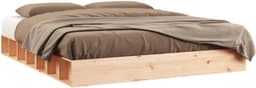Bedframe familiebed palletbed massief houten bed 120x200 cm — thumbnail 4