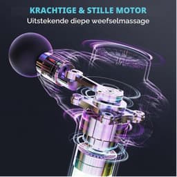 KLS® Massage Gun - Massage Gun Professioneel - Massage Pistool - Zwart - 10cm x 10cm x 10cm — thumbnail 5