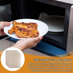 4 stuks magnetron glimmerplaat, 15 x 12 cm glimmerplaat magnetron golfgeleider afdekking Universele magnetron glimmerplaat voor magnetrons glimmerblad vervangende glimmerplaten golfgeleiderafdekking — thumbnail 2