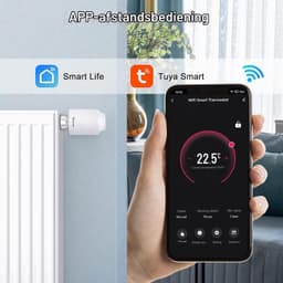 Slimme radiatorthermostaat, wifi, TRV603, thermostaat, verwarming, compatibel met en, programmeerbare verwarmingsthermostaat,, slimme radiator, geen gateway — thumbnail 4