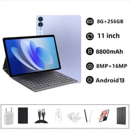 GT35pro – Tablet – 11 inch – 8GB RAM – 512GB Opslag – 2K Scherm – 8800mAh – 5G – Android 13 –Paars — thumbnail 1