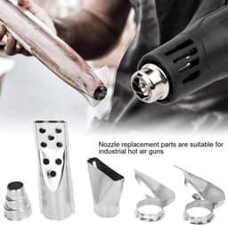 Dailygoody - Heat Gun Nozzle - Vervangende accessoires - Roestvrij staal - Heat gun — thumbnail 2