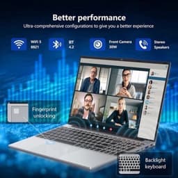 Laptop Gaming - I9-9900 Processor - 16GB RAM - 2TB SSD - 15.6 Inch IPS Scherm - Windows 11 Pro — thumbnail 1