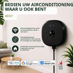 WiFi-thermostaat, intelligente draadloze controller voor warmtepomp en airconditioner, compatibel met,, energie-efficiënt — thumbnail 5