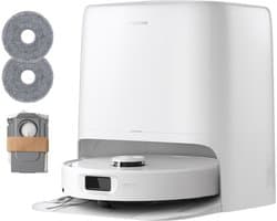 Roborock Qrevo 2 Pro Set-Robotstofzuiger-FlexiArm-technologie-25000 Pa-dubbel anti-klitsysteem-Intensieve tapijtreiniging 15 mm Dweilverhoging-Drogen met 45°C hete lucht en zelfreiniging op 75°C-Roborock SmartPlan 3.0-Reactive Tech obstakelvermijding