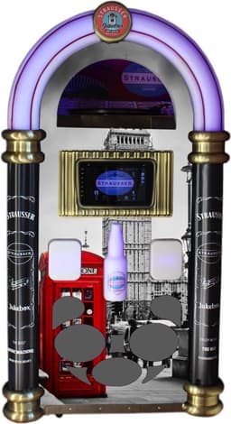 Strausser Jukebox London Phone Box — thumbnail 1