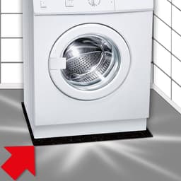 Scanpart anti-trillingsmat voor wasmachine - Trillingsdemper - Onderzetter - Extra dik - 60 x 60 x 0.8 cm — thumbnail 5