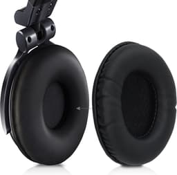 kwmobile 2x oorkussens geschikt voor Pioneer HDJ-1000/HDJ-2000/HDJ-1500 - Earpads voor koptelefoon in zwart — thumbnail 3